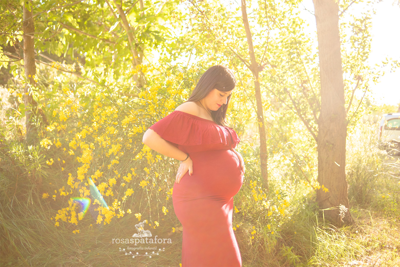 Sesión de fotos de embarazo en Granada