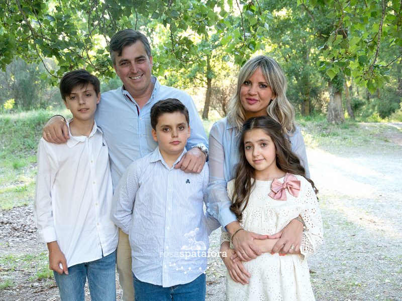 Sesión de fotos de familia en Granada