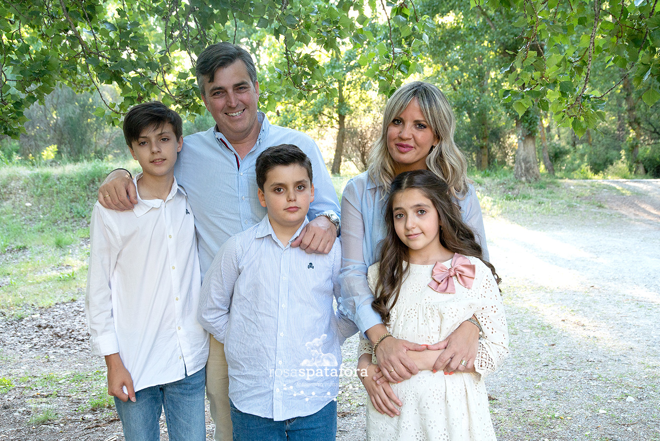 Sesión de fotos de familia en Granada